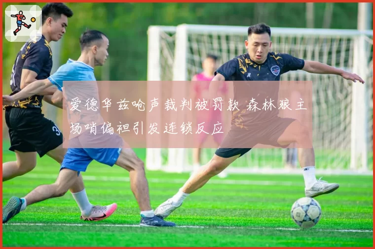 爱德华兹呛声裁判被罚款 森林狼主场哨偏袒引发连锁反应